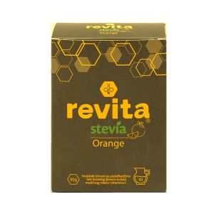 REVITA Orange Stevia (90g), 10 kesica u pakovanju (9g)